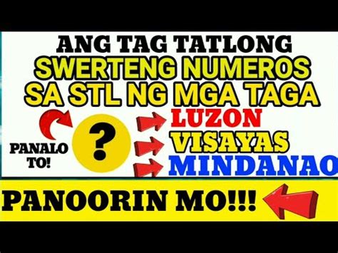 swerteng numero sa stl today|SWERTENG NUMERO PARA SA LAHAT .